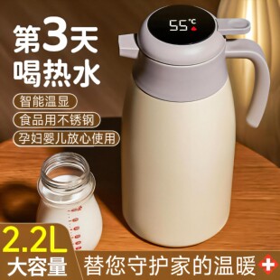 不锈钢保温壶大容量暖水瓶家用z热水瓶便携水壶车载保温茶壶开水