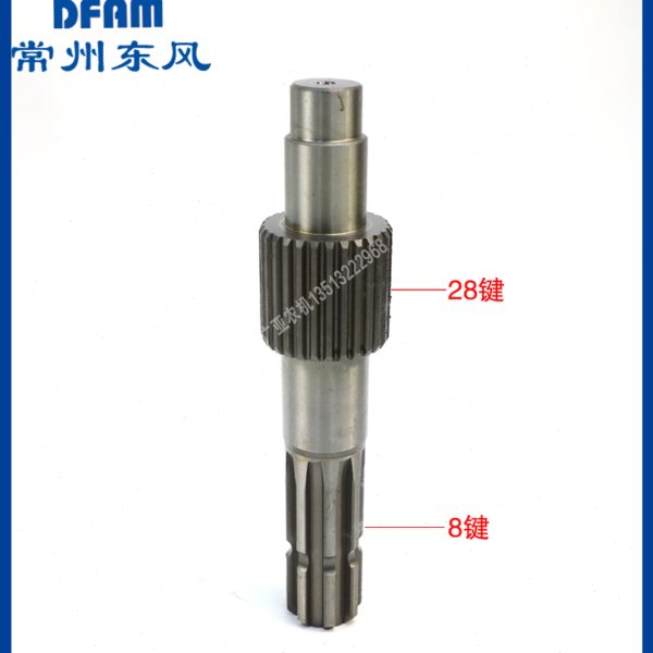 常州东风拖拉机454/484/504/554配件动力输出轴传动轴原厂正 8/28