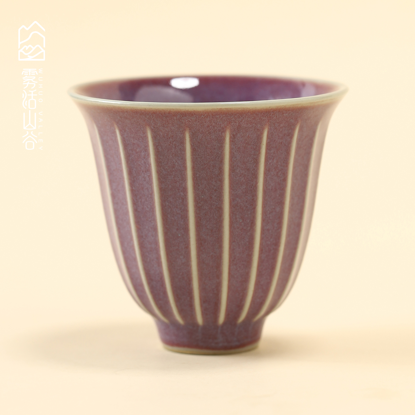 五大名窑钧瓷茶杯陶瓷主人杯茶具