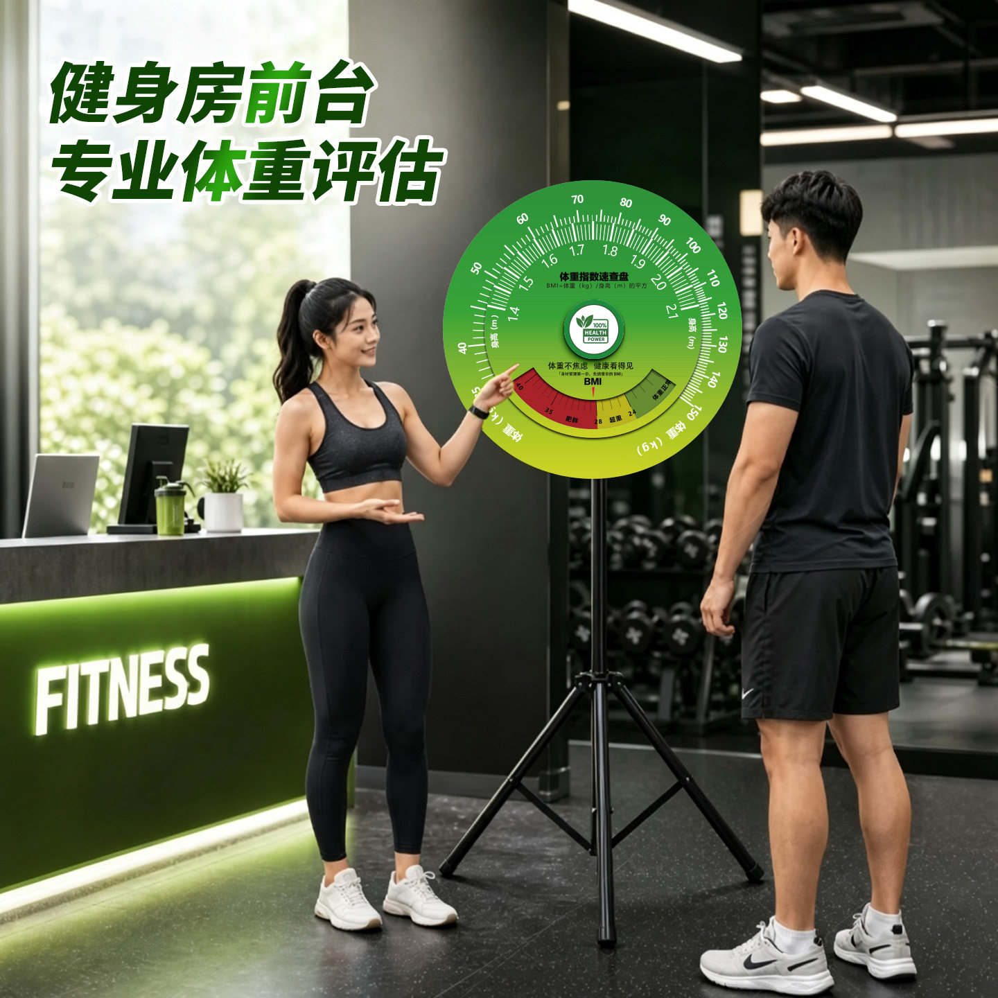 BMI体重身高热量速查转盘图片