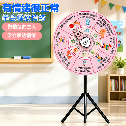 趣味互动校园机构情绪氛围转盘