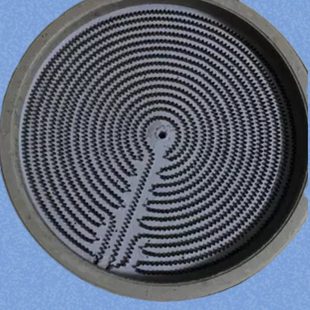 3000两插四芯背线接口加热丝发热盘 电陶炉光波炉发热盘23cm2600w