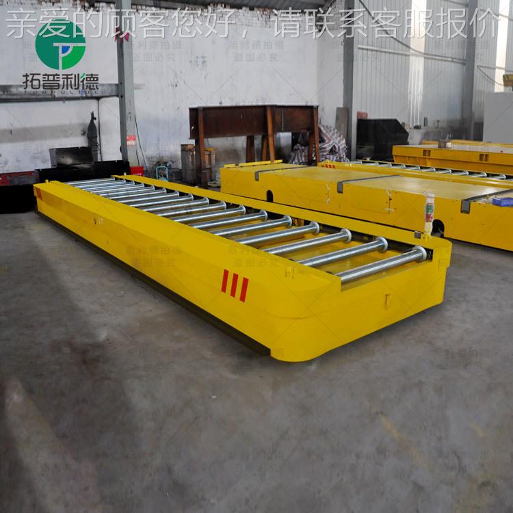 电动拉货的小车电动地坪车电滚运输载车推车EXC筒重滚轮小车动跨