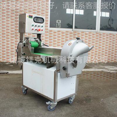 商雪里红脱水切丁设备 莴笋 圆头切菜机圆用洋柿QHH子辣子盘切菜