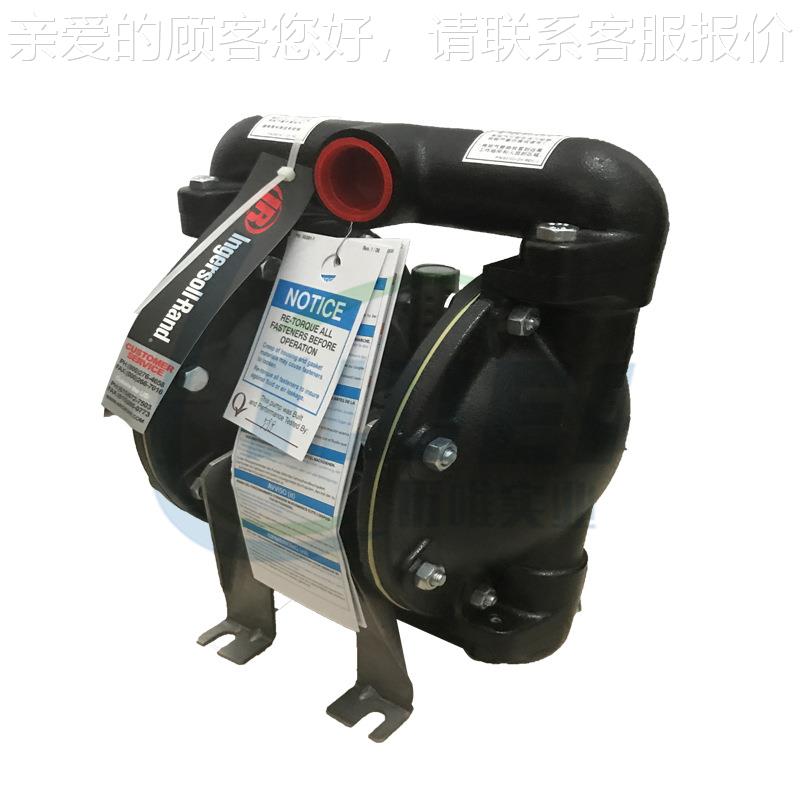 美6国英格索兰气动3隔膜泵 1寸金属铸铁气动隔膜666122-3泵 62612