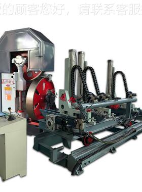 木工自动立式型锯机配数控跑车大开板锯木MJ329定锯机多型号实厂