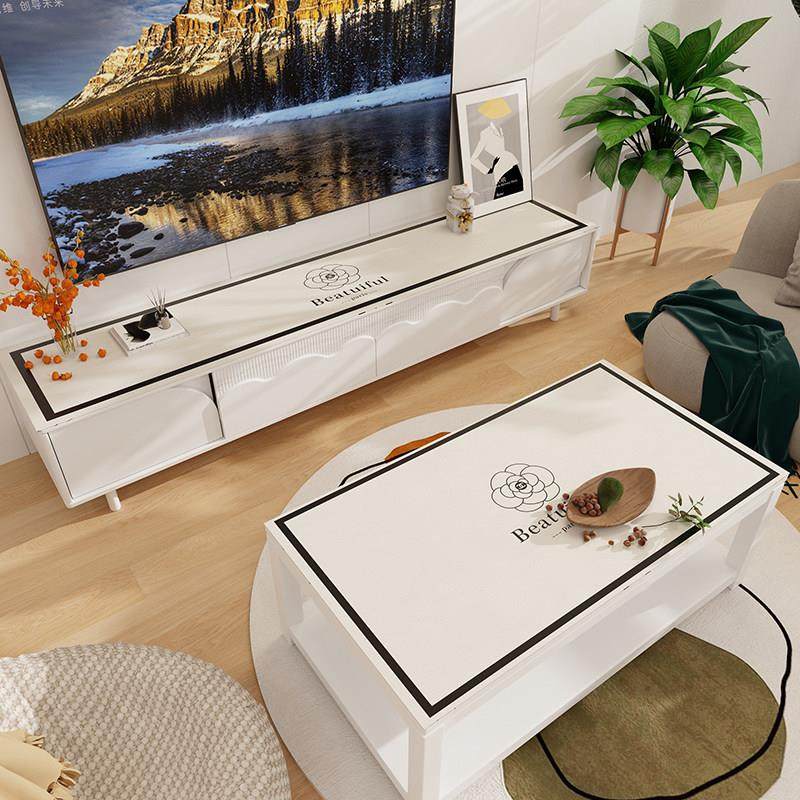 客厅茶几电视柜组合皮革防水防油免洗长条桌布鞋柜垫子台面保护垫,居家布艺,桌布,淘宝优惠券,粉丝福利购,淘宝优惠卷
