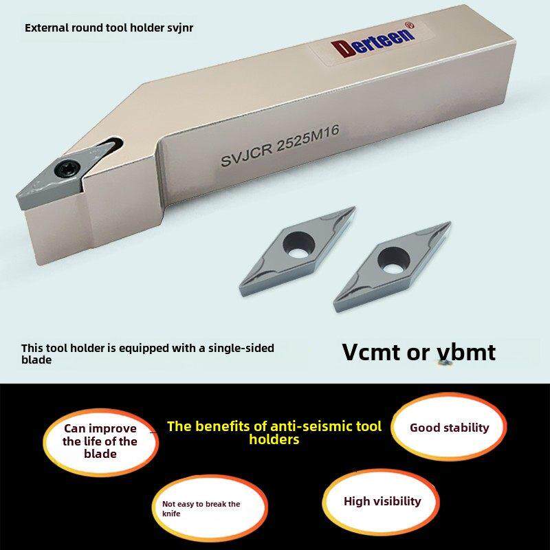 外车刀93度螺杆式数控刀架Svjcr2020K16/2525M16 Svjbr1616K11