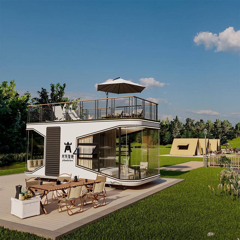 成都双层太空舱苹果仓民宿房微宿户外智慧驿站太空舱生产厂家多层