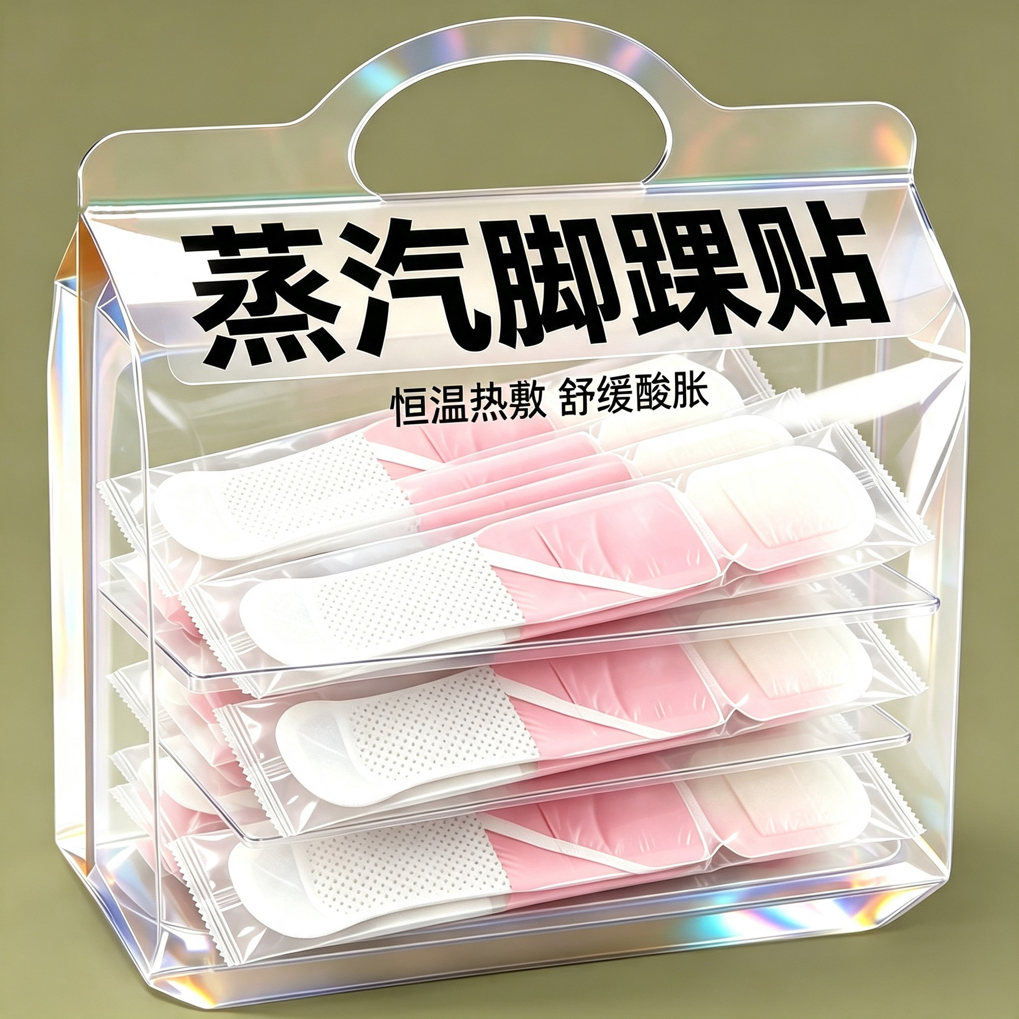 蒸汽热敷脚踝贴蕲艾脚踝贴吴茱萸足贴三荫脚贴脚踝保暖艾灸贴穴位