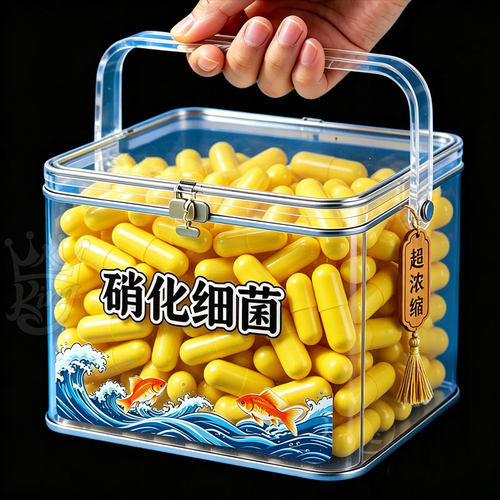 鱼缸硝化细菌胶囊净水稳水质