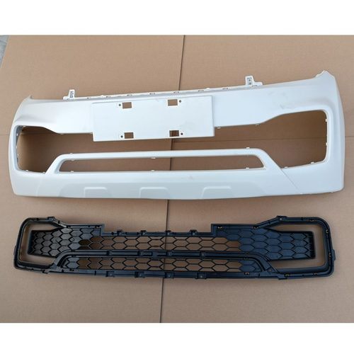 丽驰V6电动汽车轿车前保险杠下中网格栅前护杠丽驰V9新款前脸前杠