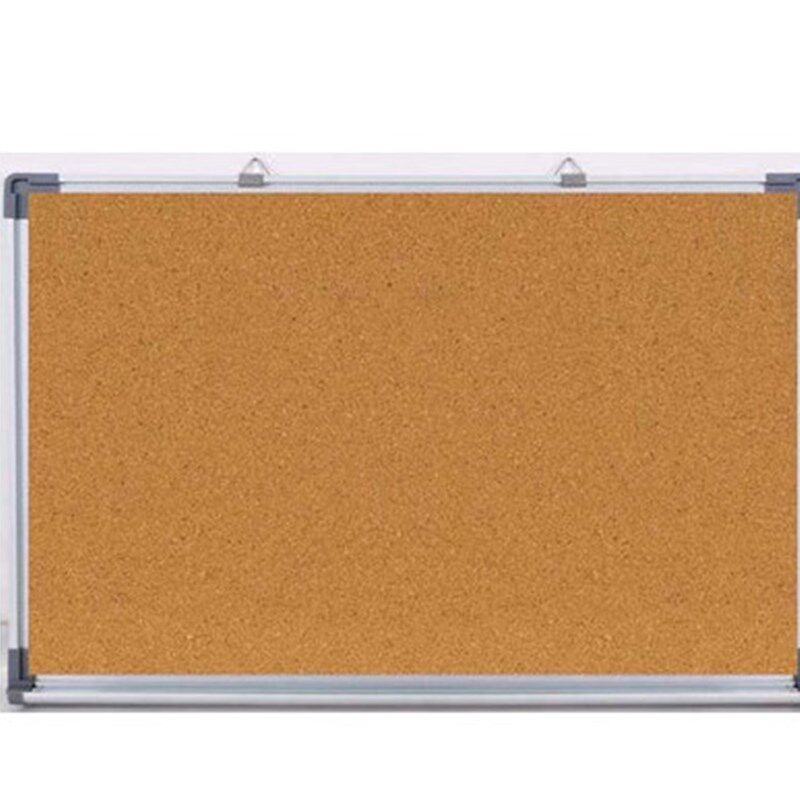 铝框软木板照片墙60*90CM 水松板公告栏 图钉板 宣传栏背景