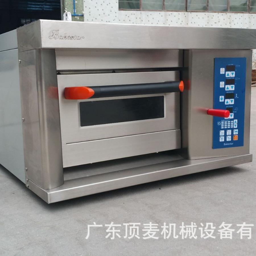 一层一盘微电脑控制面板电烤炉,面包连锁酒店食堂烤箱烘焙