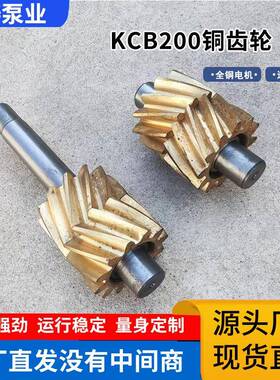现货供应KCB200齿轮泵配件铜齿轮减少摩擦铜油泵高耐磨泵头