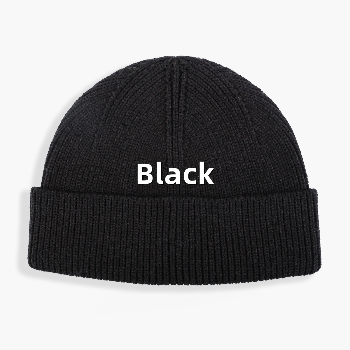 thumbnail for JHXDF PRO042 Ribbed Wool Hat Threaded Cap