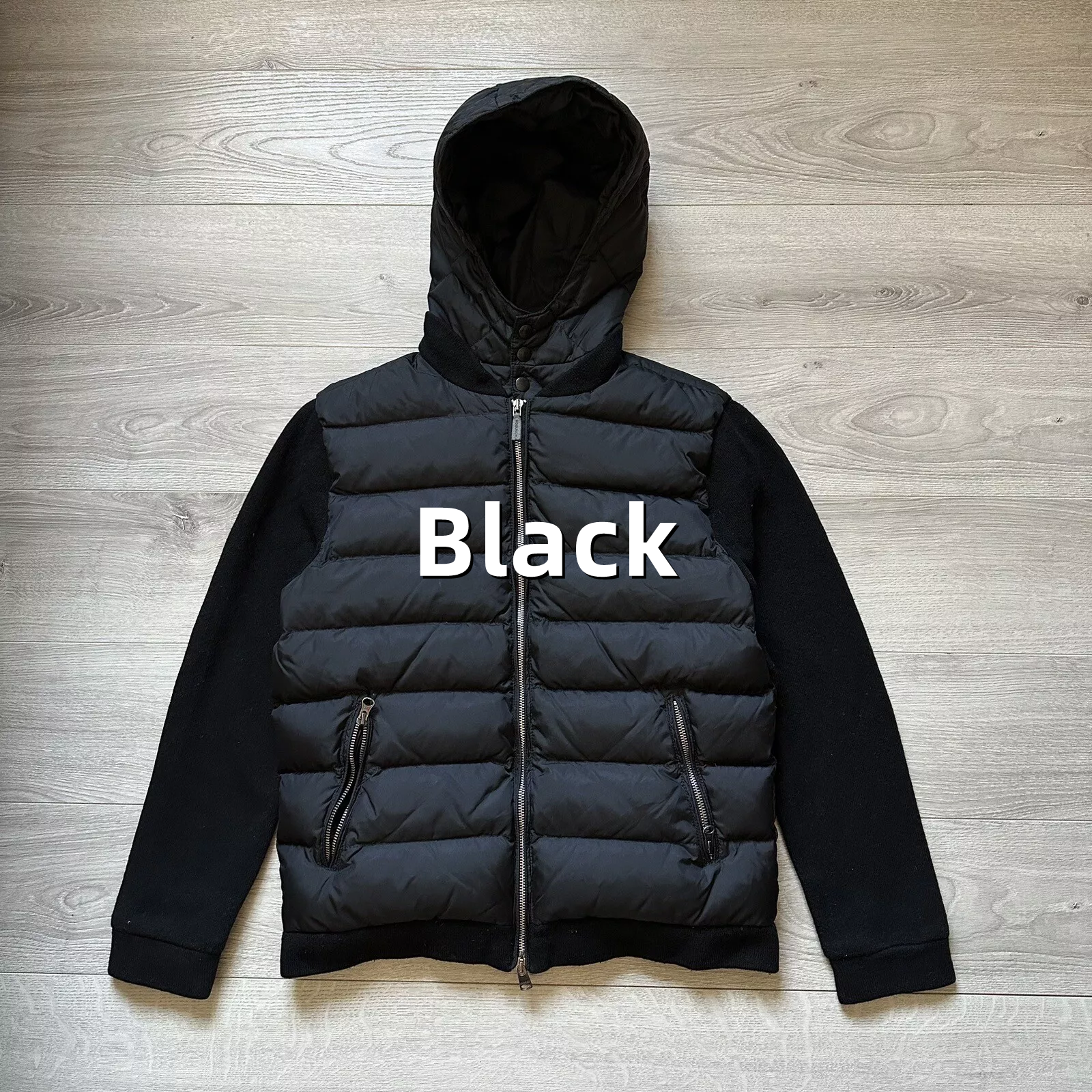 thumbnail for JHXDF PRO066 Retro Knit wool cardigan Vintage Knit Down