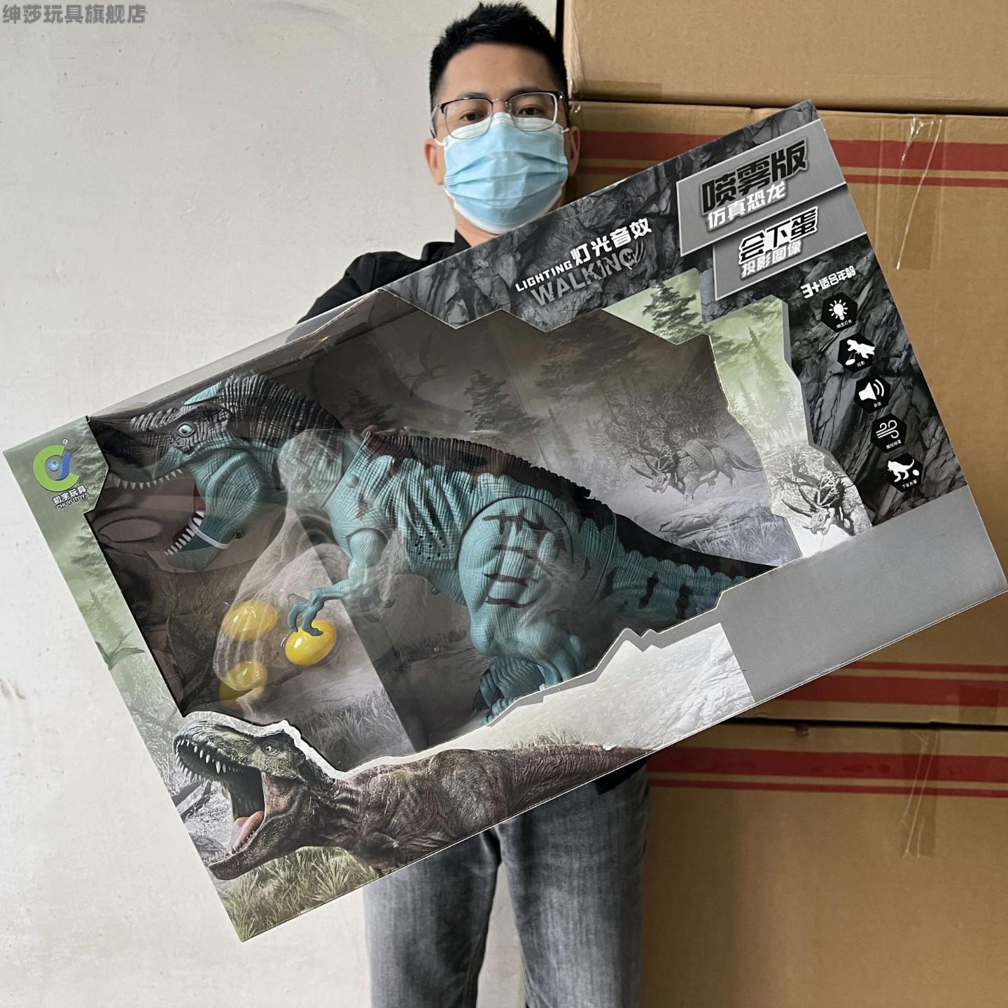 恐龙岛玩具侏罗纪恐龙玩具三角龙