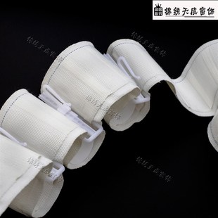 窗帘挂钩 K酒杯状定型塑料钩窗帘配 2爪挂钩 可上下调节升降挂钩