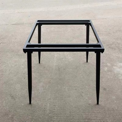 定制铁艺岩板桌腿支架金属大理石桌子腿大板桌桌脚茶几桌架餐桌脚