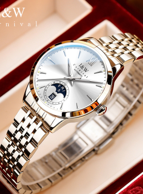 IW爱沃驰女士手表机械表2026新款品牌正品高级感轻奢小众女款腕表