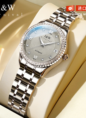IW爱沃驰女士手表2026新款品牌正品全自动机械表女款轻奢小众女表