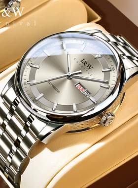 瑞士正品IW爱沃驰男士手表男款机械表全自动时尚品牌十大名表男表