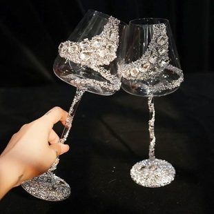 闺蜜生日礼物女生结婚订婚高档礼品 新婚礼物送新娘红酒杯高级套装