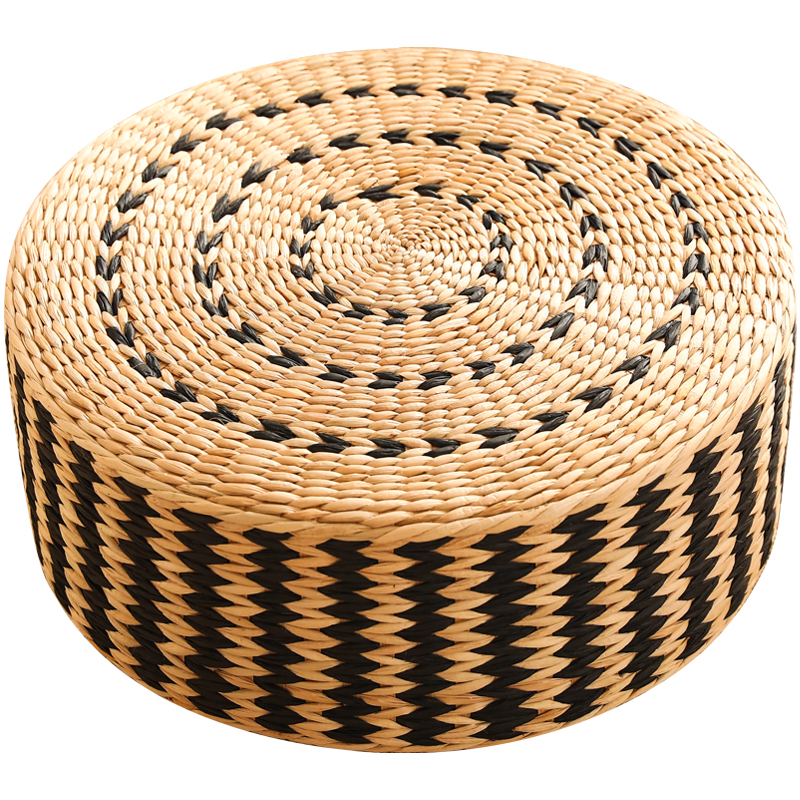 蒲团榻榻米坐垫地上懒人坐墩家用地板飘窗草垫打坐垫禅修拜垫跪垫