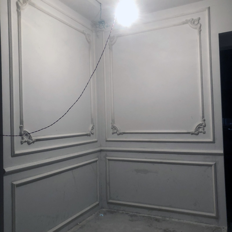 石膏角花装饰线条造型背景墙雕花线条法式欧式美式卧室客厅电视墙