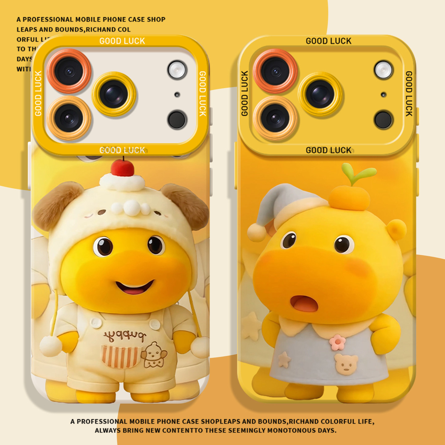 可爱水豚噜噜适用苹果17promax手机壳iphone18/13pro情侣14plus卡通15动画16周边12mini新