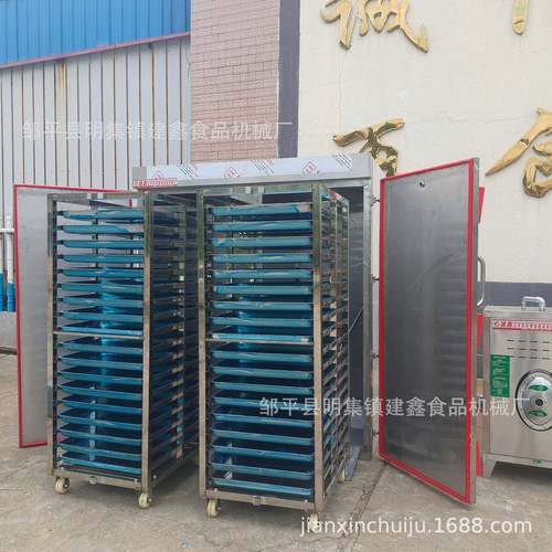 双门馒头蒸房72盘电气两用蒸房红薯蒸箱