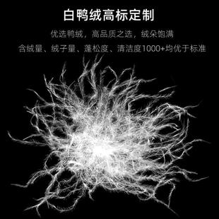 95白鹅绒新国标广检达标高蓬松纯白大朵散装羽绒填充物原材料