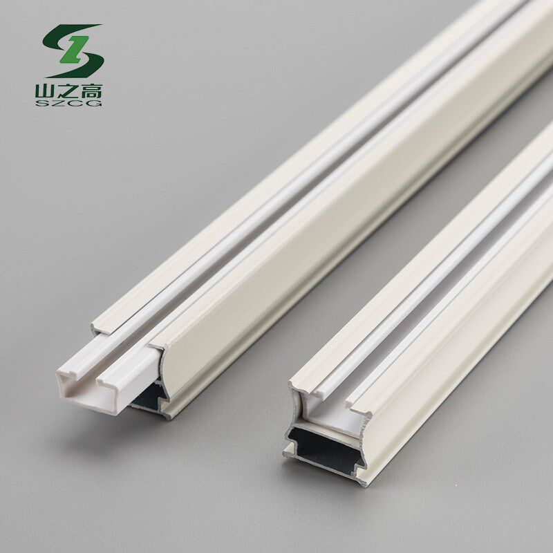 德裕直轨道单双轨道顶装侧装铝合金顺滑静音窗帘轨质保十年