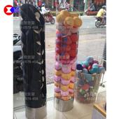 新款 颈枕柜透明亚克力架飞机头枕展示柜 亚克力U型枕陈列架