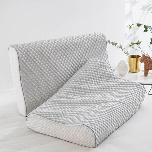 夏季凉感按摩乳胶枕套35x55一对装冰凉30x50冰丝27x44单个60x40cm