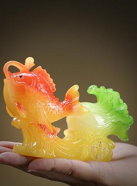 遇水变色茶宠百财富余茶艺摆件办公室装饰品茶台茶桌零配件手工