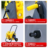 黄色水管收纳架家用园林洗车水管收纳收管绕管卷管盘管器水管架子