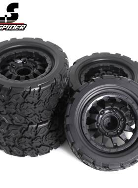 RS红蜘蛛1:10大脚轮胎traxxas田宫HPI京商arrma卡车12-14mm W183