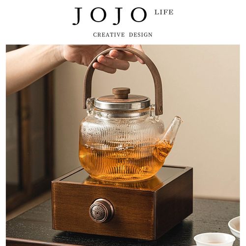 JOJOS L. PD.emote.电陶炉家用室内小型煮茶器茶壶耐高温  乡曲