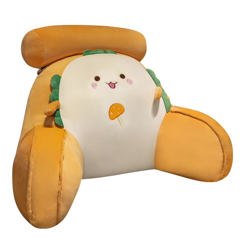 床头软包大靠背沙发靠垫宿舍枕头床上看书床靠护腰垫靠枕抱枕腰枕