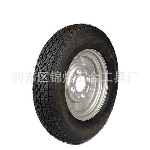 供应JY400-10车轮真空四眼63孔备胎轮 电动车外胎工矿轮 24寸轮胎