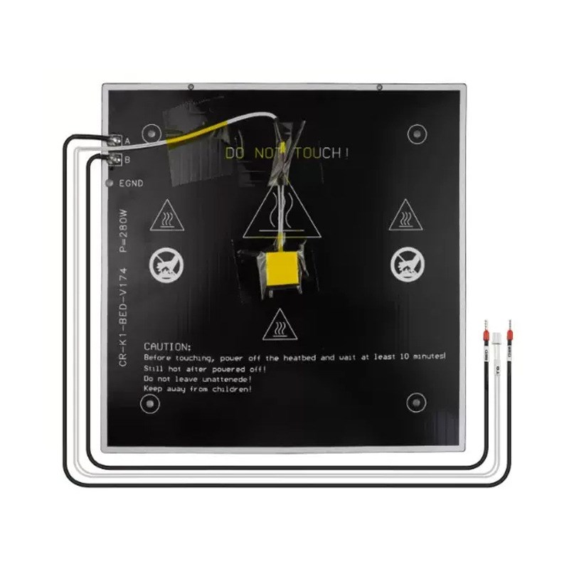 3D打印机创想K1/K1C铝基板热床平台套件235*235mm快速加热打印板