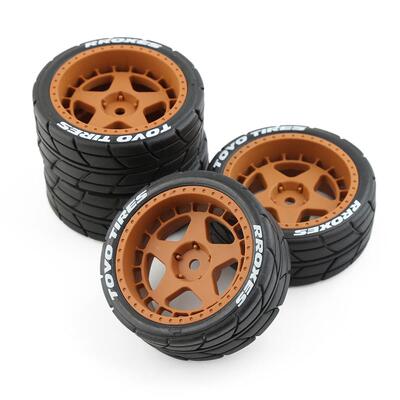 福特皮卡HPI京商田宫1:10WRC TT02 XV01平跑拉力电房漂移轮毂轮胎
