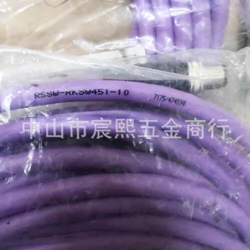 图尔克原装现货RSSW-RKSW451-10M连接器PROFIBUS线缆订货号691412