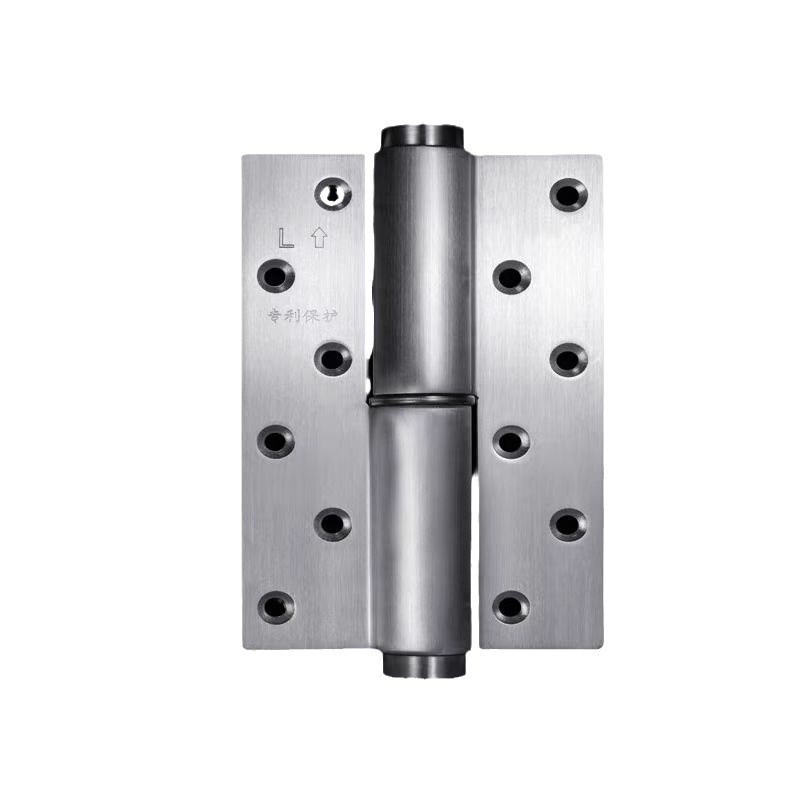 不锈钢隐形门液压缓冲自动关门铰链带定位闭门器合页