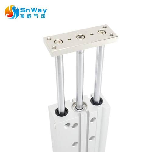 神威气动Snway带导杆气缸MGPM12X16X20X25X32X63X80-25-Z高精度