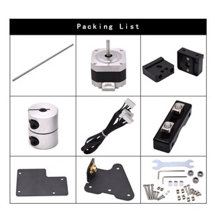 3D打印机配件新款 3系列双Z轴升级套件带丝杆滑块电机套件 Ender