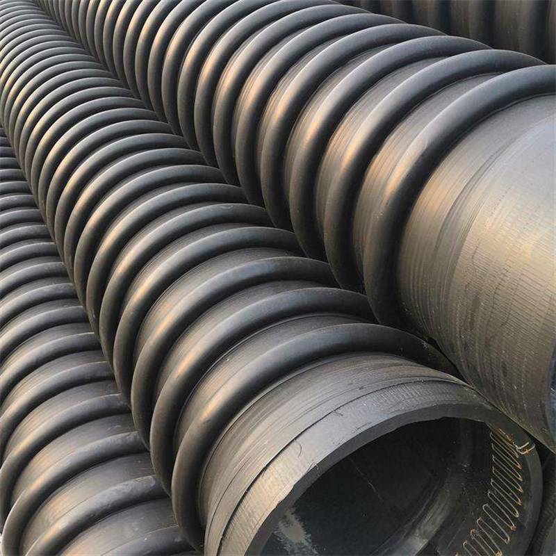 直发排水PE克拉管缠绕管缠绕B型管400克拉缠绕管