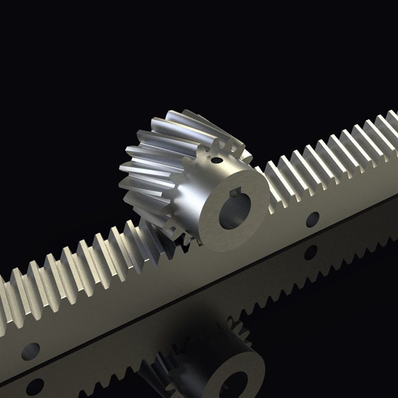 机械设备传动件齿条 天轨专用齿轮 机床自动化设备精密研磨斜齿条